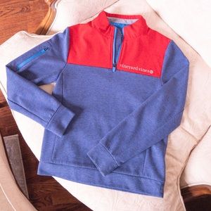 Vineyard Vines Red and Blue Kids Sweatshirt